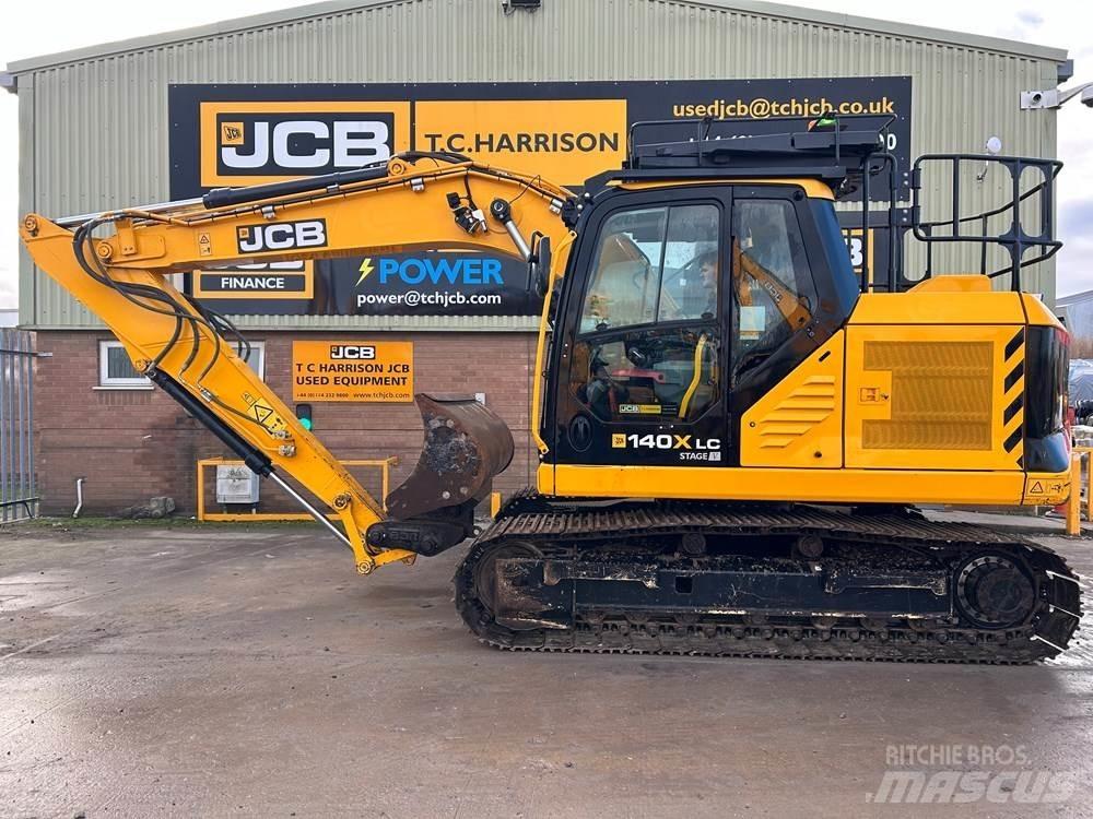 JCB 140X Pásová rýpadla