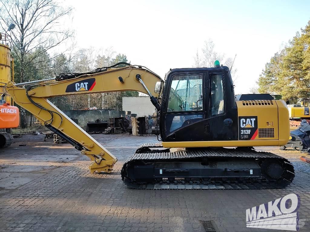 CAT 313 Pásová rýpadla