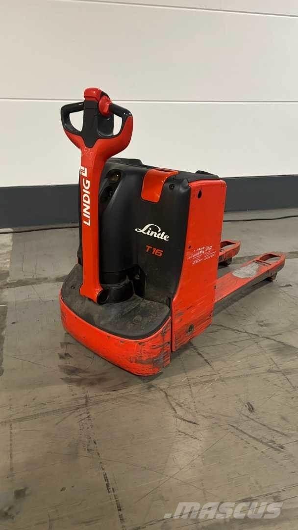 Linde T16 Ručně vedené vysokozdvižné vozíky