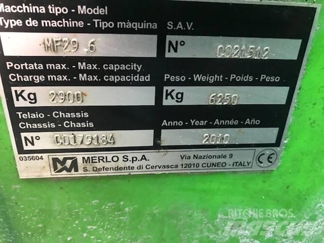 Merlo MF29.6 Teleskopické nakladače pro zemědělství