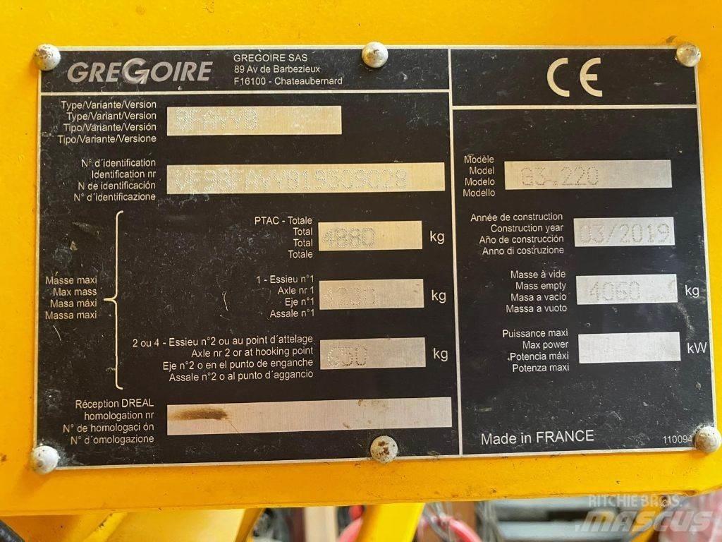 Gregoire G3.220 Stroj na sklízení hroznů