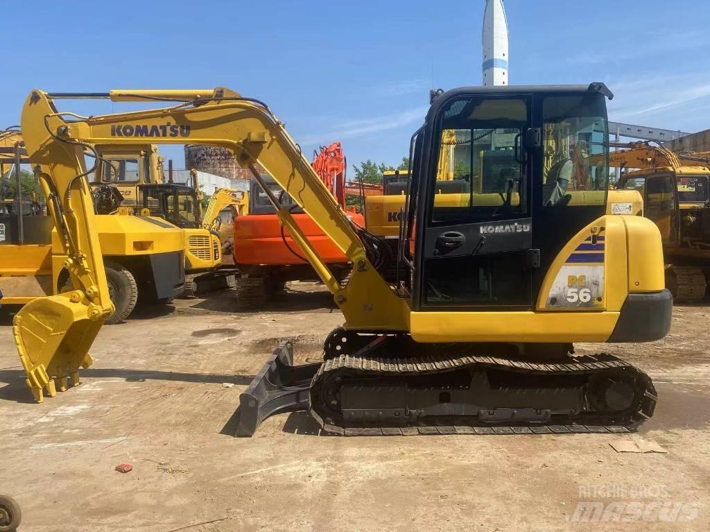 Komatsu PC56 Pásová rýpadla