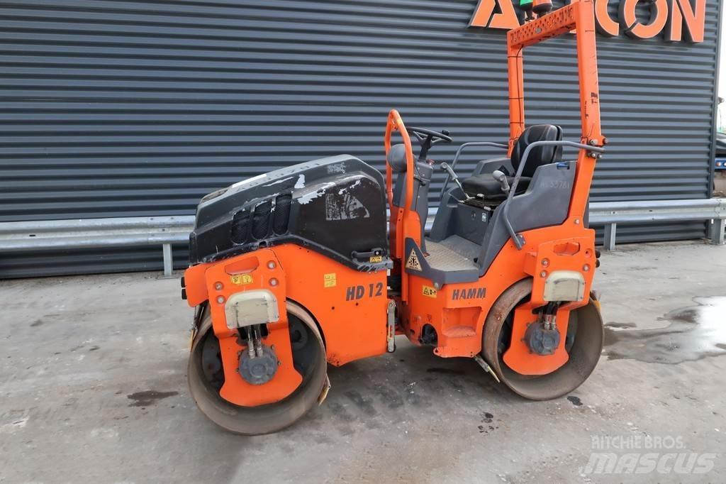 Hamm HD 12 VV Tandemové válce
