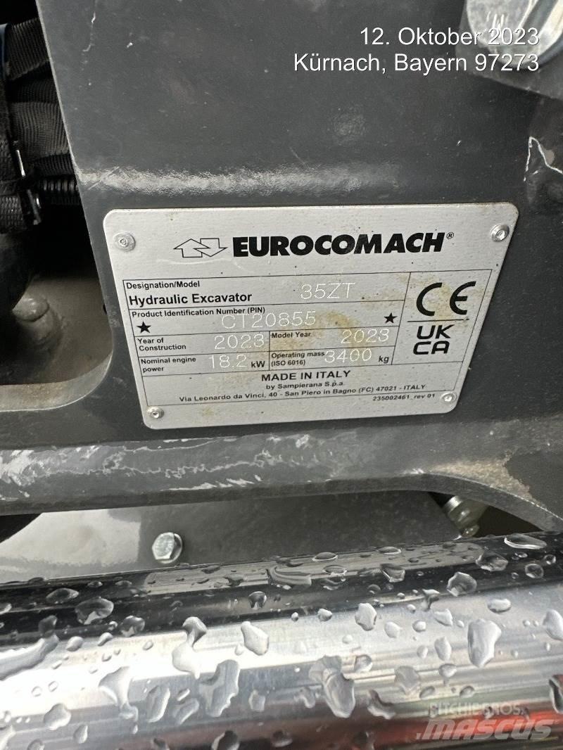 Eurocomach 35ZT Mini rýpadla < 7t