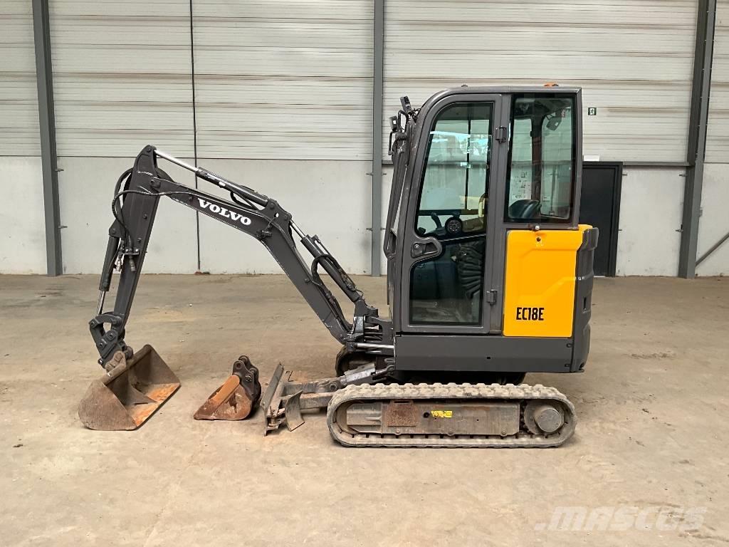 Volvo EC 18 E Mini rýpadla < 7t