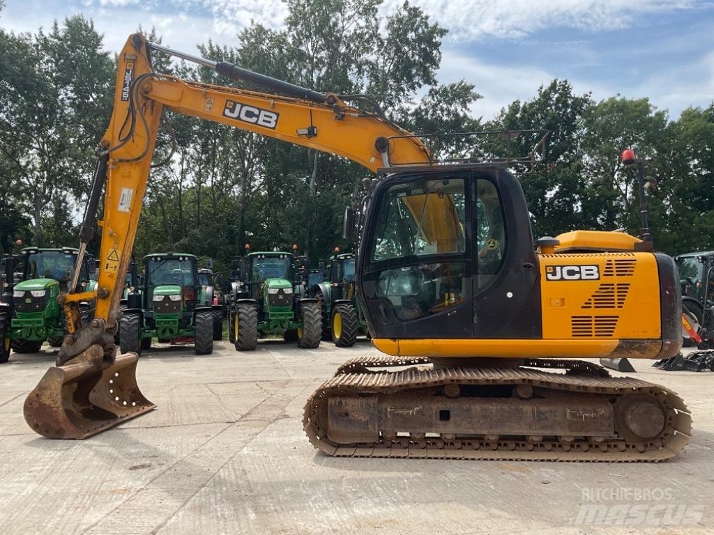 JCB JS145 Pásová rýpadla