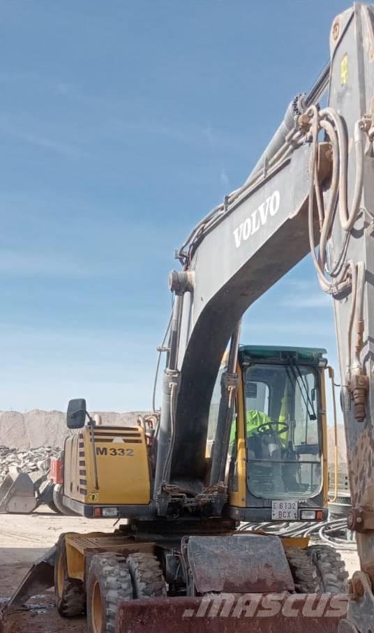 Volvo 180 Giratoria Kolová rýpadla