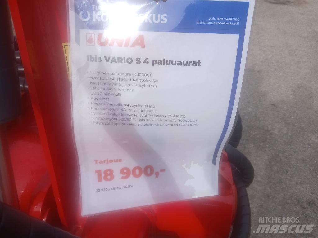 Unia Vario 4S Oboustranné pluhy