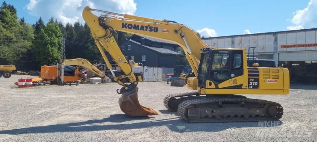 Komatsu PC 210 LC-11 Pásová rýpadla