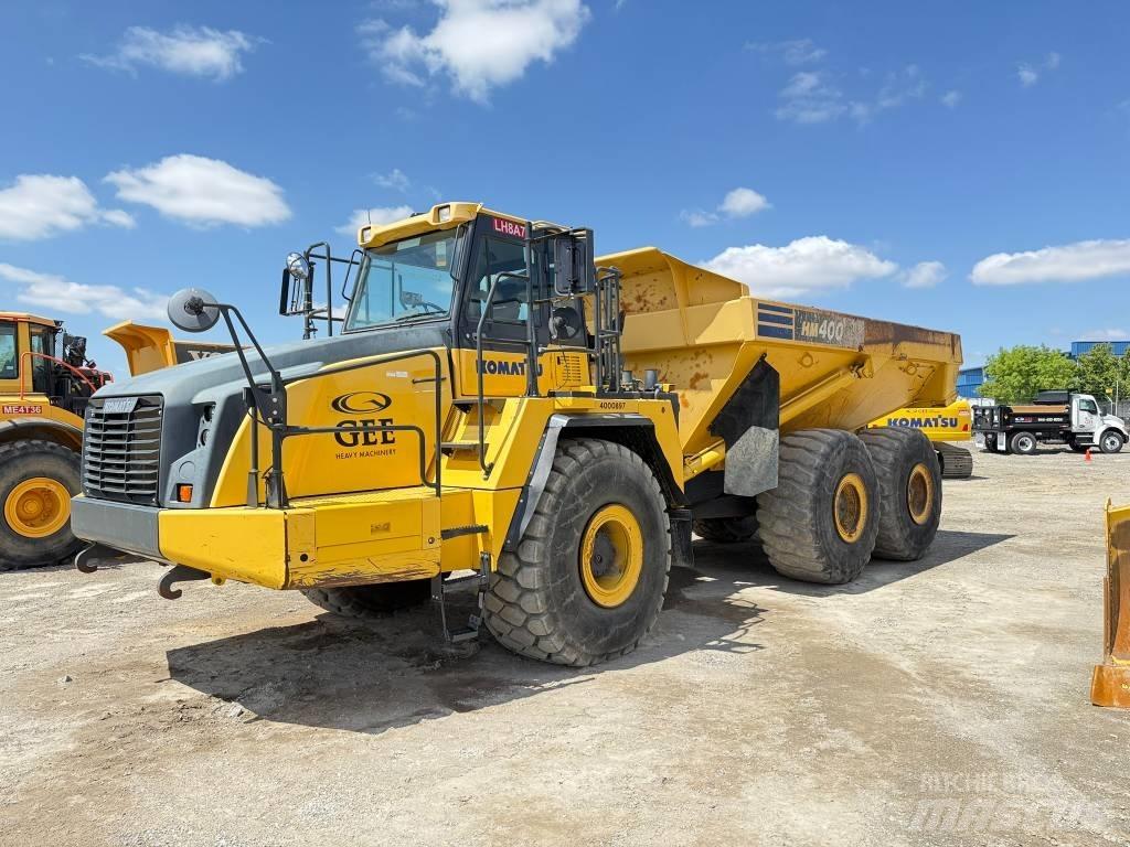 Komatsu HM400-5 Kloubové dempry
