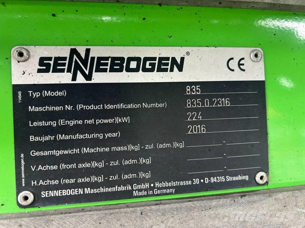 Sennebogen 835 M Stroje pro manipulaci s odpadem