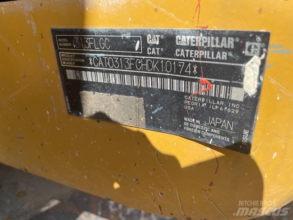 CAT 313 F LGC Pásová rýpadla