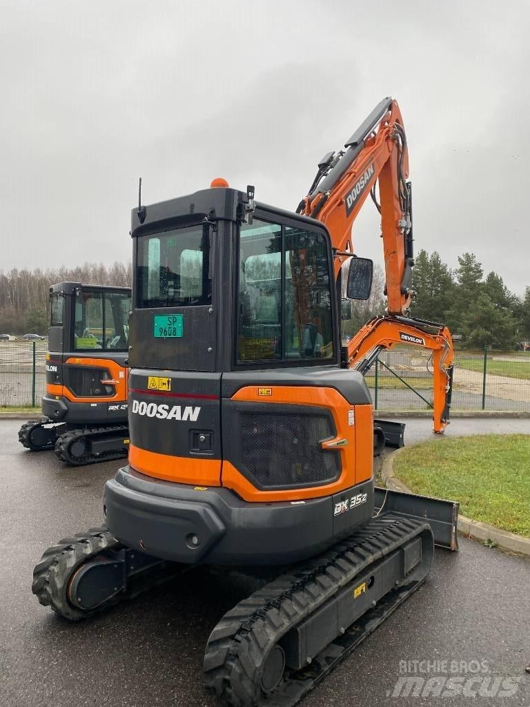 Doosan DX 35 Z-7 Mini rýpadla < 7t