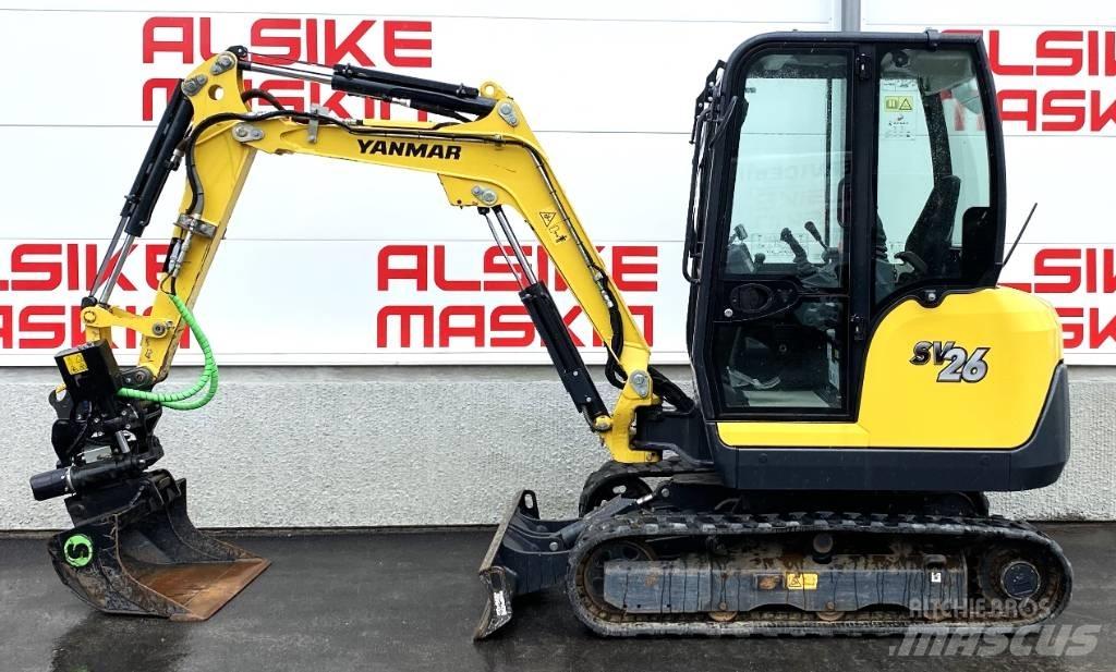 Yanmar SV 26 Mini rýpadla < 7t