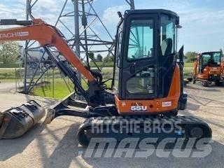 Hitachi ZX55U Mini rýpadla < 7t