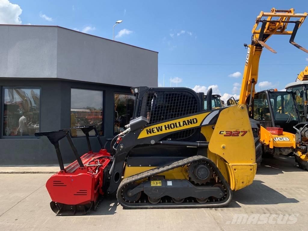 New Holland C327 Smykem řízené nakladače