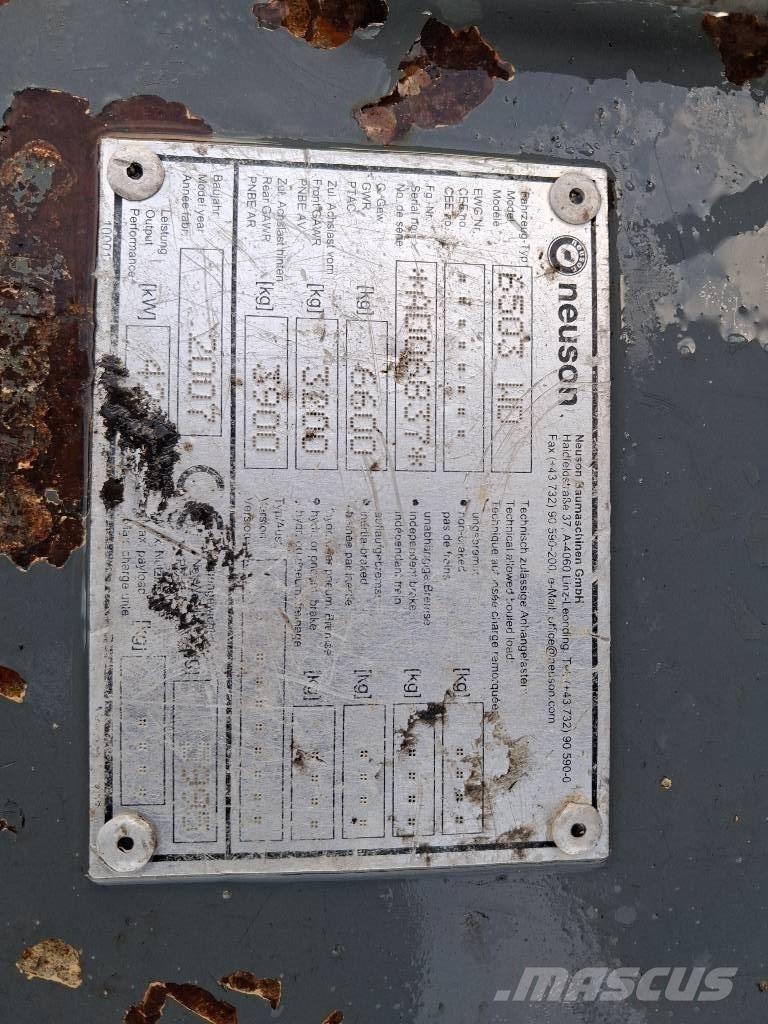 Neuson 6503 WD Kolová rýpadla