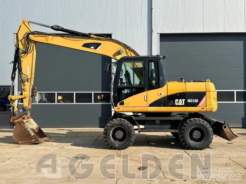CAT M313D Kolová rýpadla