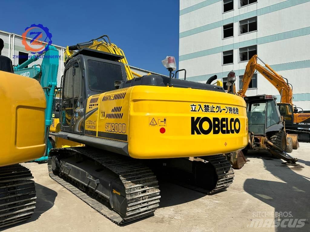 Kobelco SK 200 Pásová rýpadla