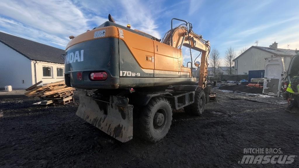 Hyundai Robex 170w-9 Kolová rýpadla