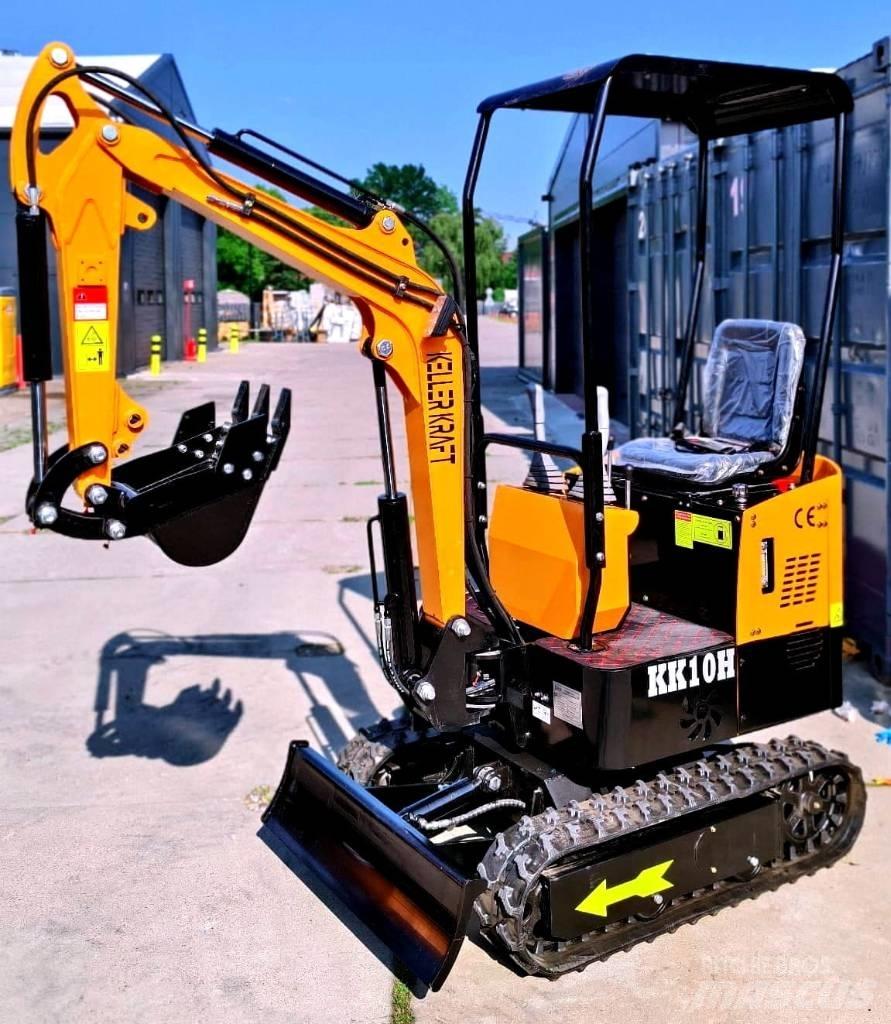 KELLER KRAFT KK10H Mini rýpadla < 7t