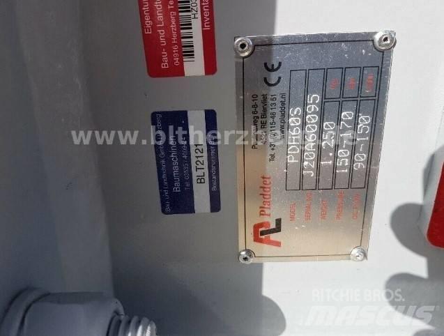 Pladdet PDH 60S Bourací kladiva / Sbíječky