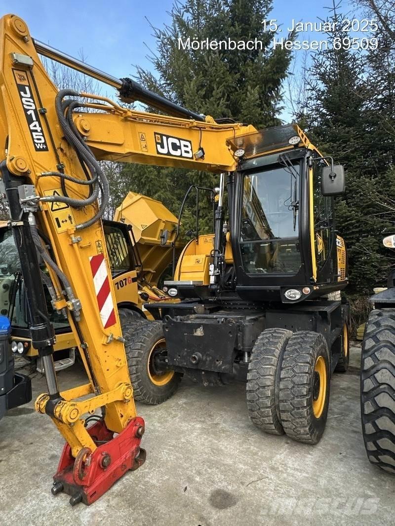 JCB JS145W PLUS Kolová rýpadla