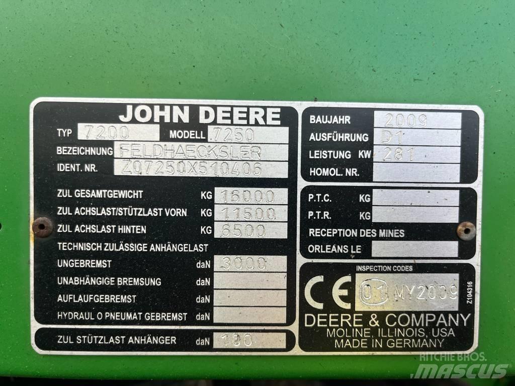 John Deere 7250 Samojízdné sekačky