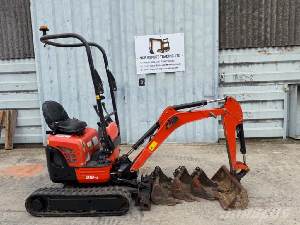 Kubota U 10 Mini rýpadla < 7t