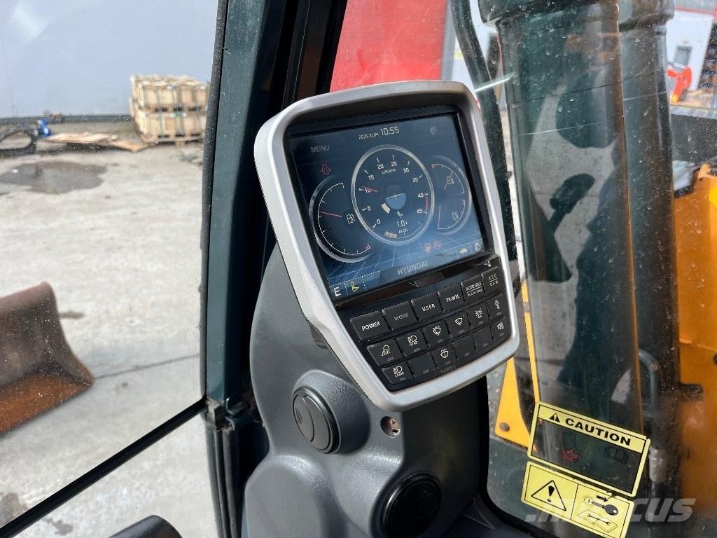 Hyundai HX125LCR Pásová rýpadla