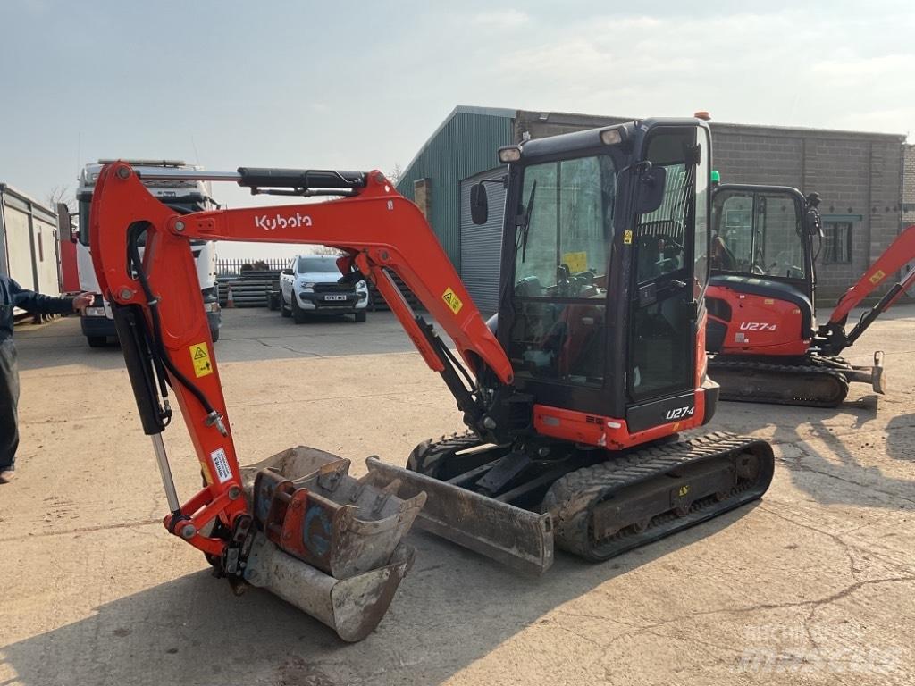 Kubota U27-4 Mini rýpadla < 7t