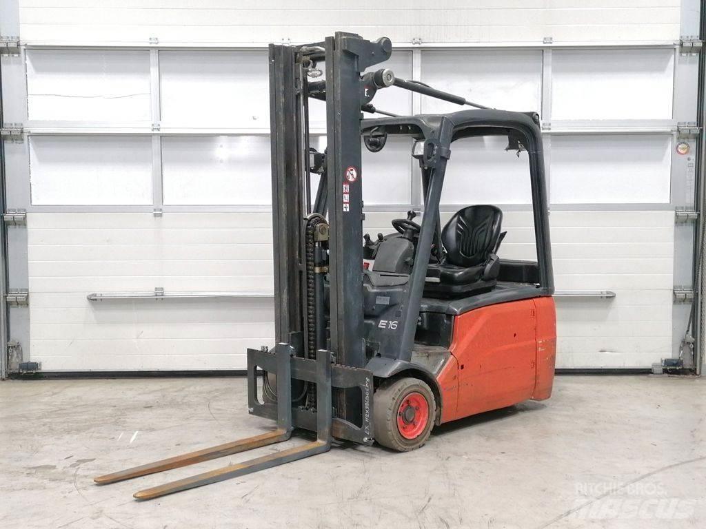 Linde E16-01 Akumulátorové vozíky