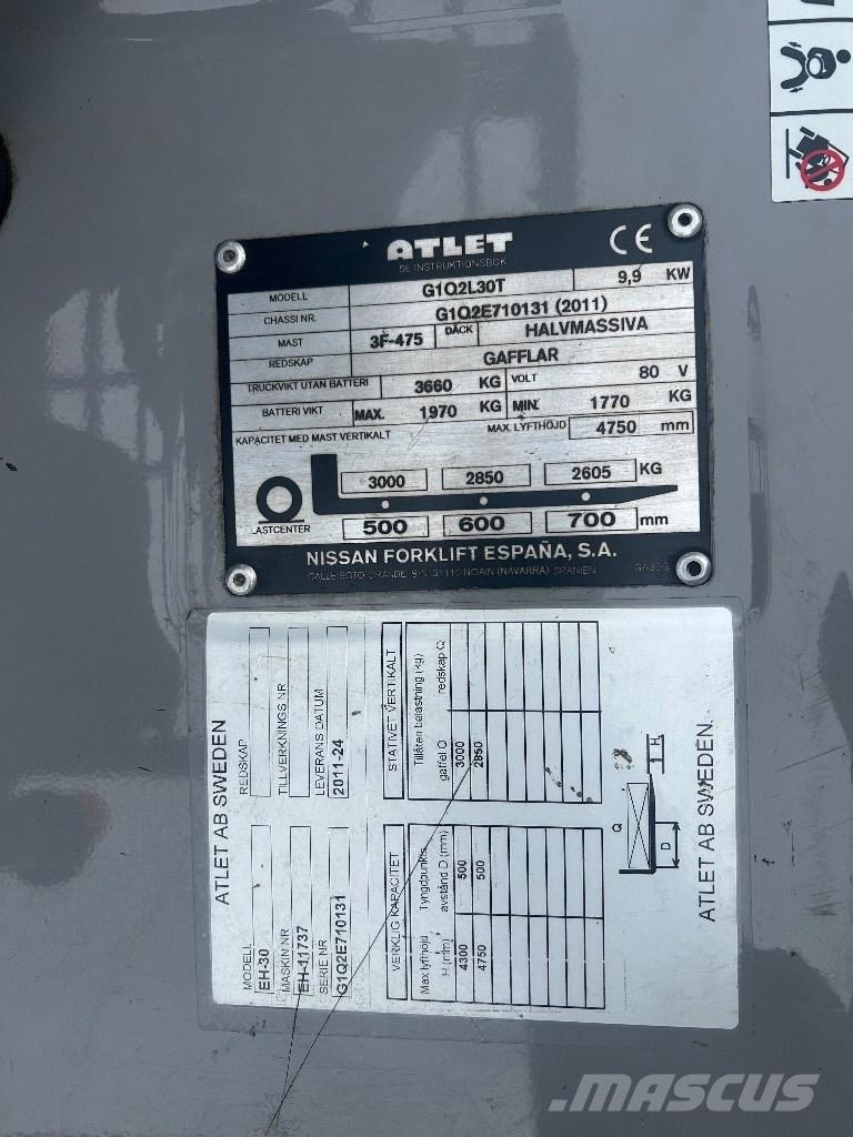 Atlet L30T Akumulátorové vozíky