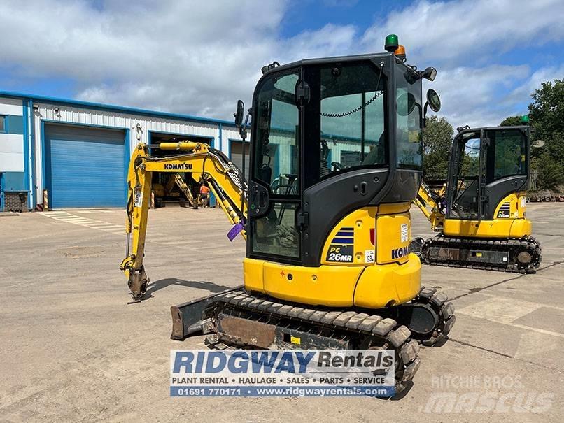 Komatsu PC 26 MR Mini rýpadla < 7t