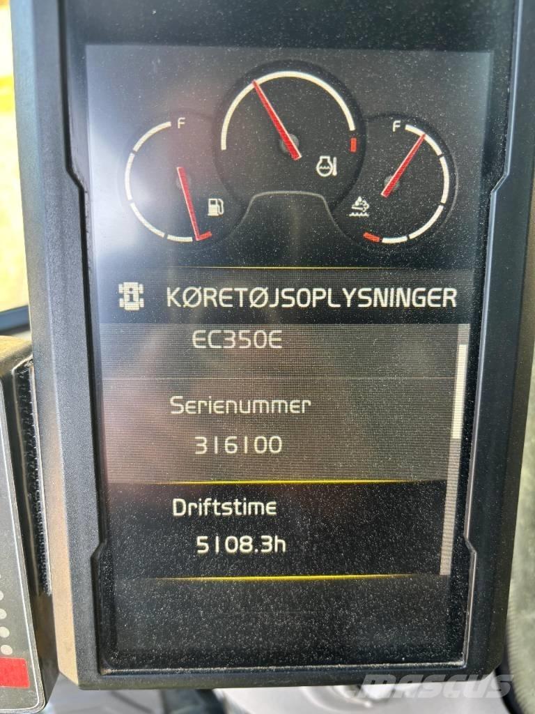 Volvo EC 350 EL Pásová rýpadla