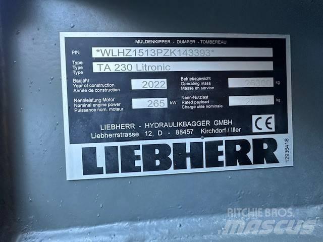 Liebherr TA 230 Kloubové dempry