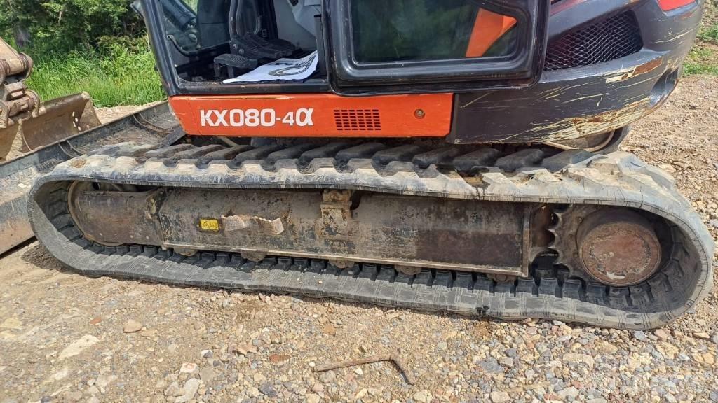 Kubota KX 080-4 Midi rýpadla 7t - 12t