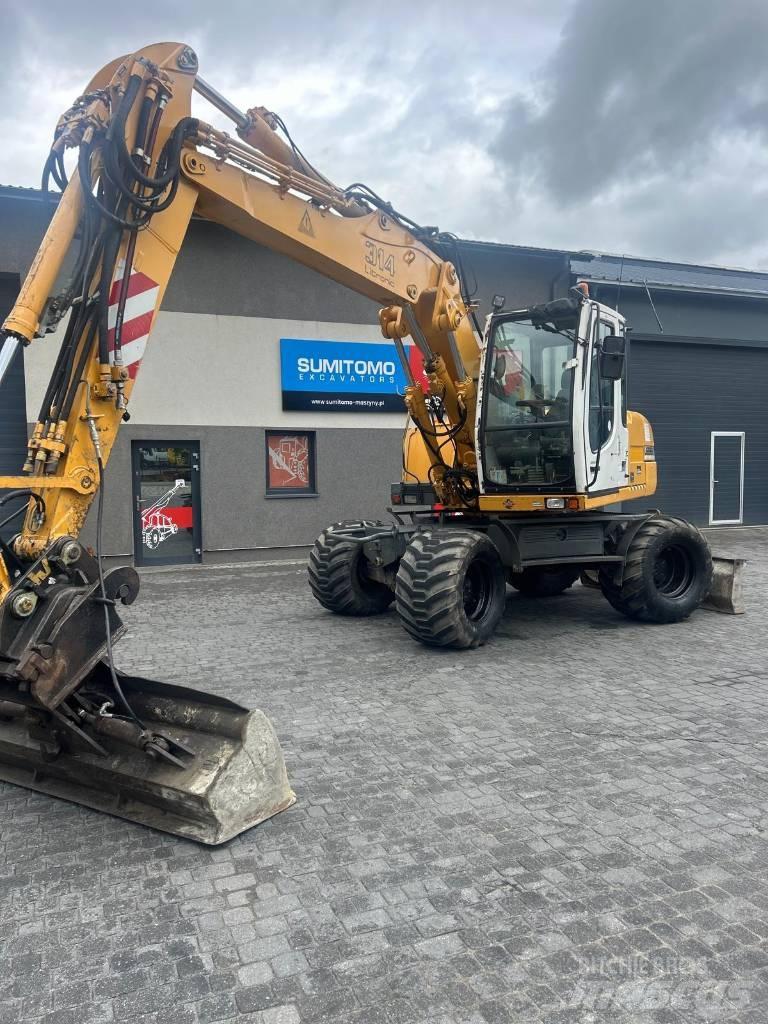 Liebherr 314 Kolová rýpadla