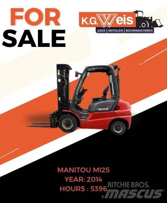 Manitou MI25 Dieselové vozíky