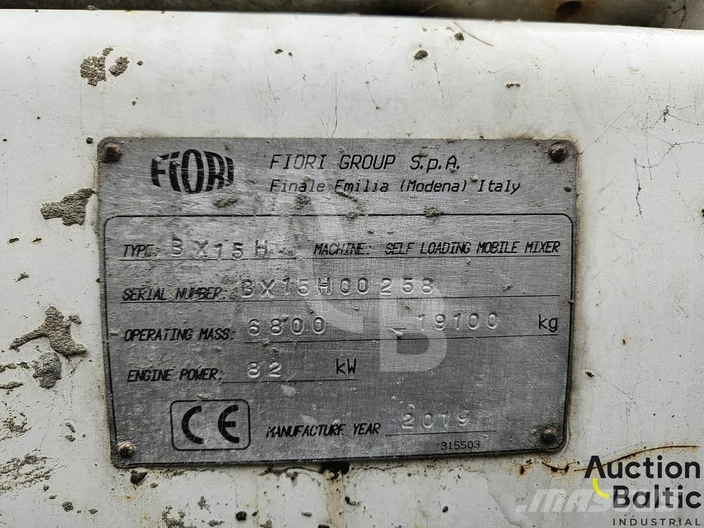 Fiori BX15H Domíchávače betonu