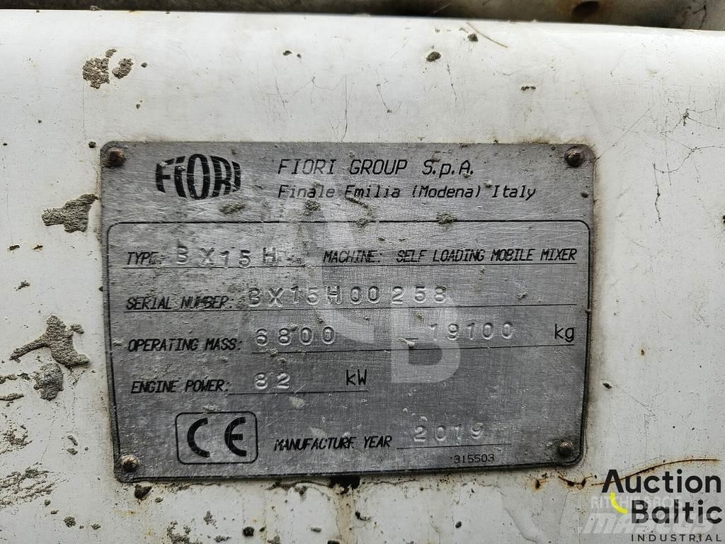Fiori BX15H Domíchávače betonu