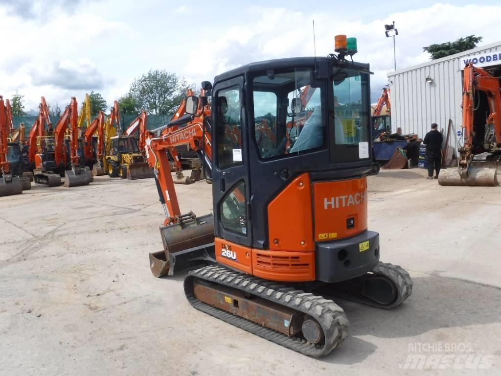 Hitachi ZX 26 U-6 Mini rýpadla < 7t