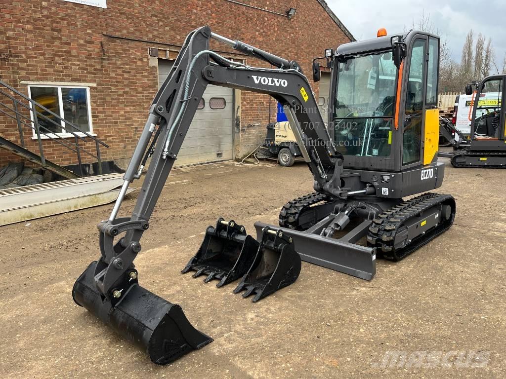 Volvo EC 27 D Mini rýpadla < 7t