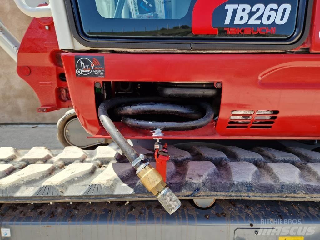 Takeuchi TB 260 Mini rýpadla < 7t