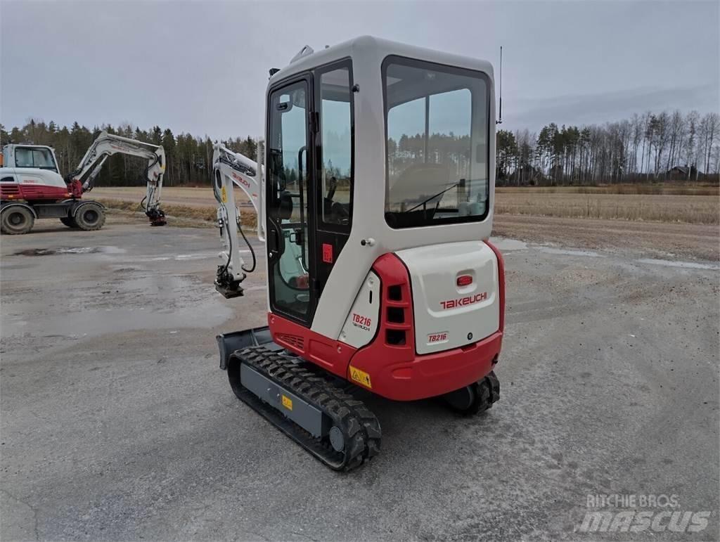 Takeuchi TB 216 Mini rýpadla < 7t