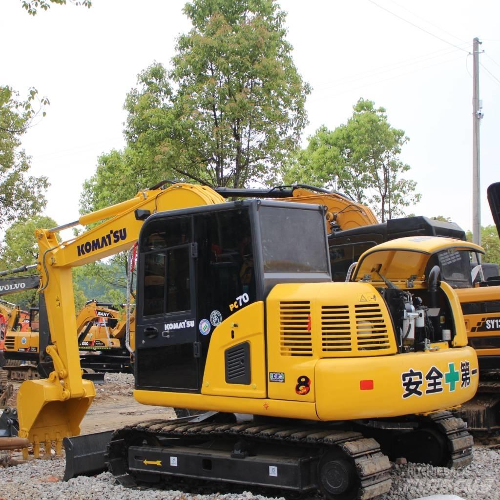 Komatsu PC 70-8 Pásová rýpadla