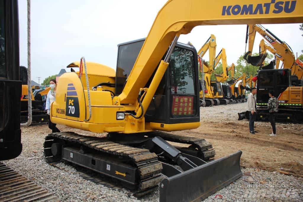Komatsu PC 70-8 Pásová rýpadla