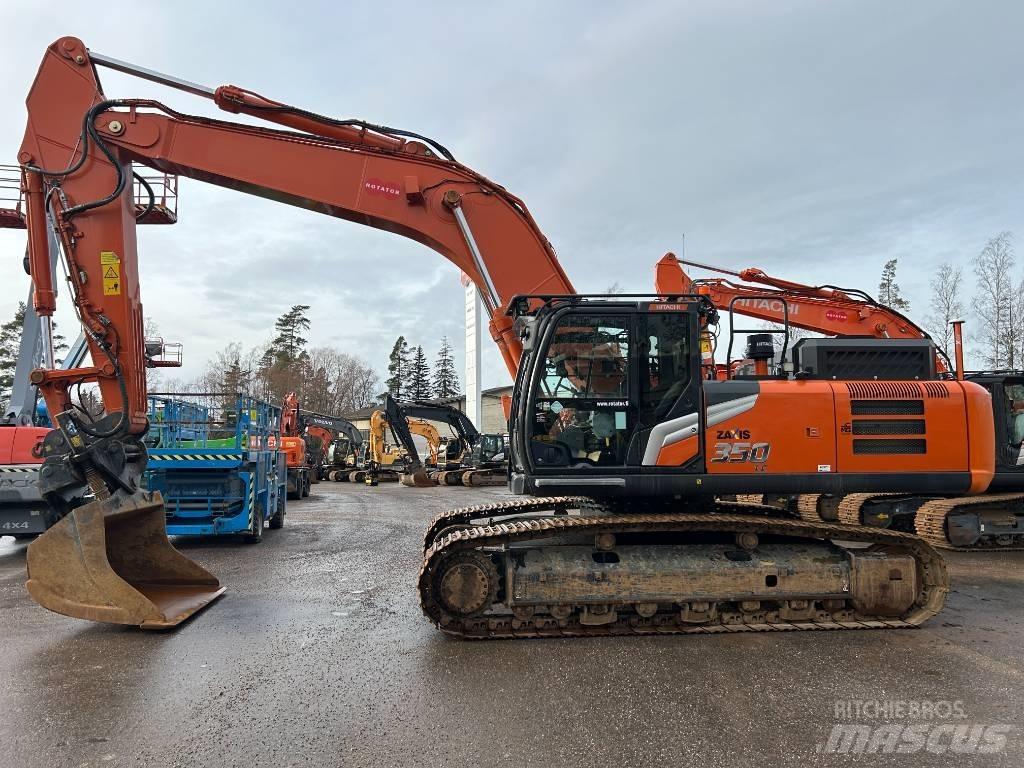 Hitachi ZX350LC-7 Pásová rýpadla