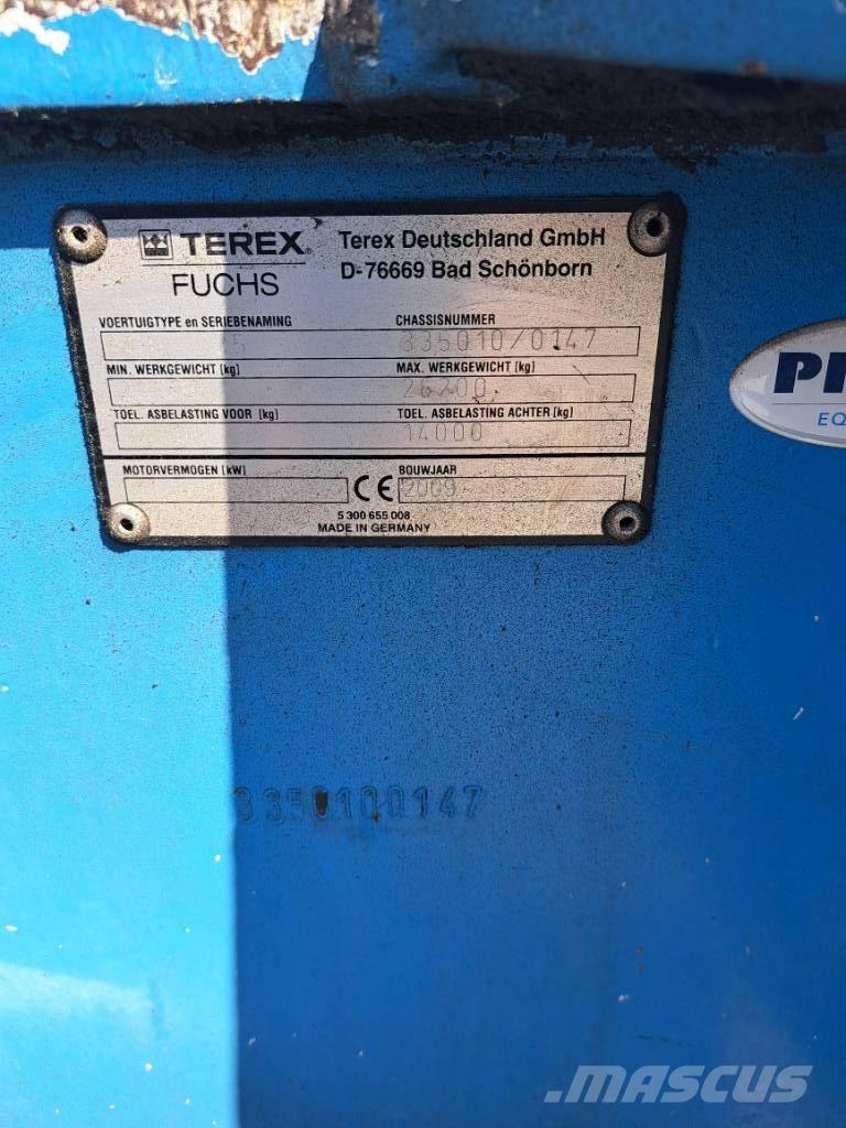 Fuchs MHL 335 Stroje pro manipulaci s odpadem