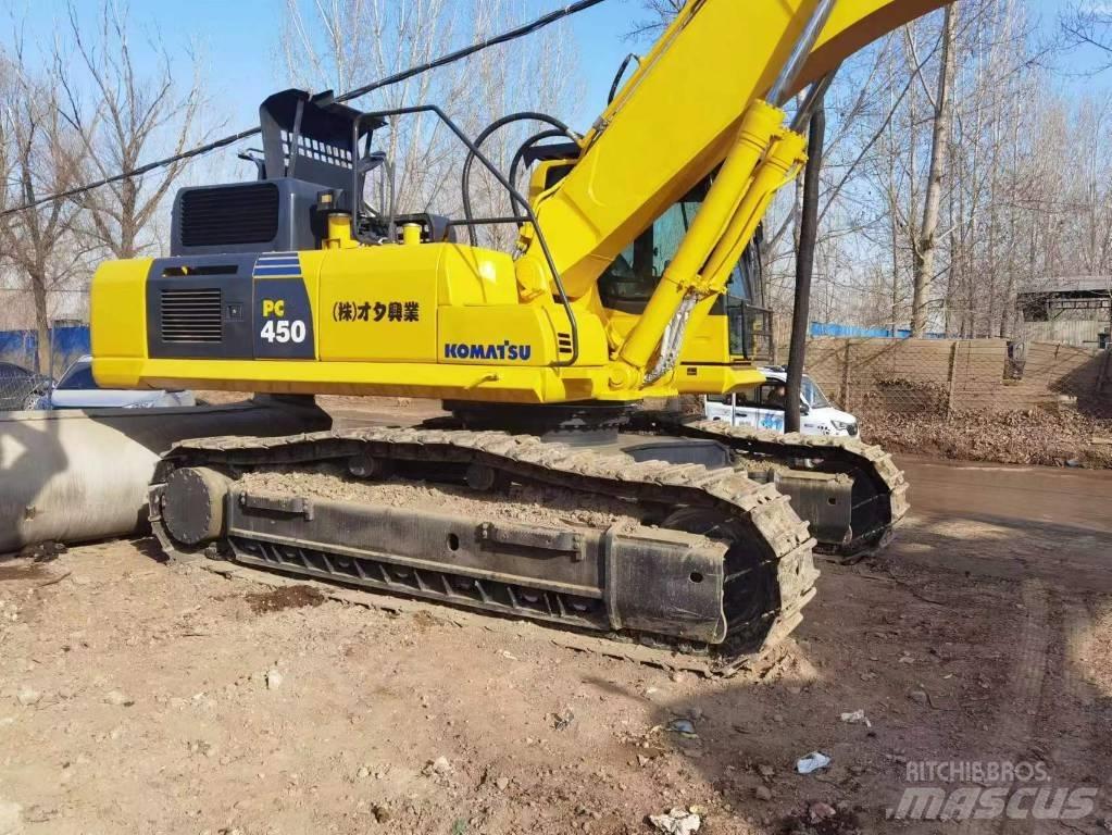 Komatsu PC 450-8 Pásová rýpadla
